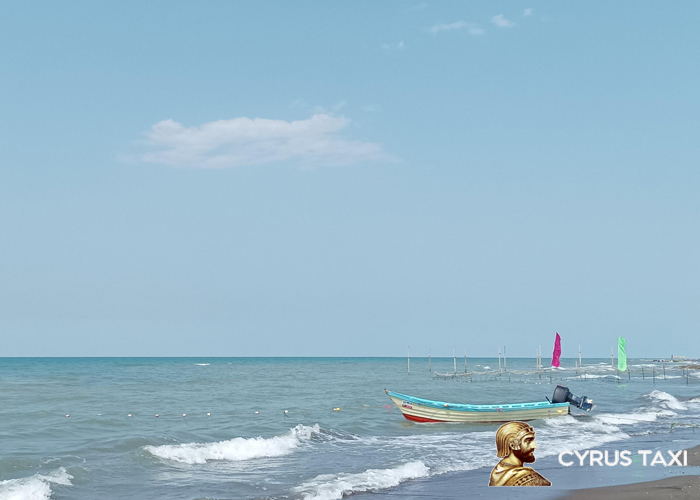 ساحل سرخرود از جاهای دیدنی محموداباد