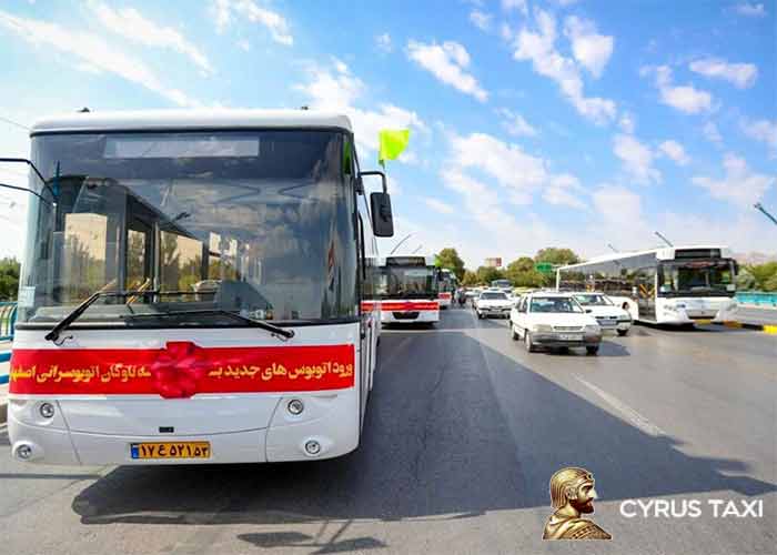 مقایسه سفر با ماشین، اتوبوس و تاکسی از تهران به اصفهان