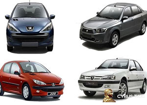 معرفی انواع خودروهای موجود برای سفر دربستی بین شهری