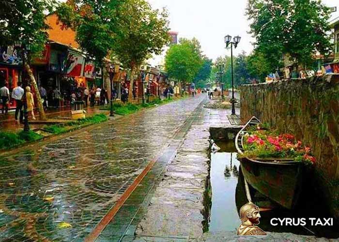 جاهای دیدنی اطراف رشت در پاییز روستاهای اطراف رشت