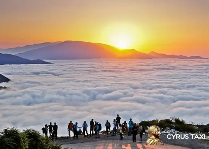 طلوع و غروب آفتاب از ارتفاعات فیلبند